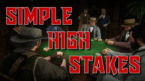 high stakes poker rdr2|Simple High Stakes (plus Taxed Money) .